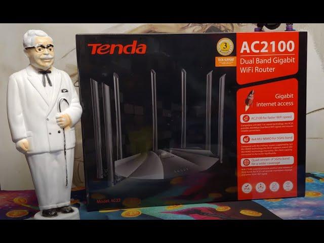 Tenda AC23 AC Test, Benchmark, Review. Chinese Brand Router Test