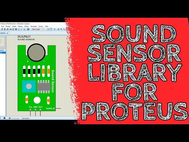 How to add Sound sensor Library for proteus | proteus Library | Proteus Tutorial | Sound detector