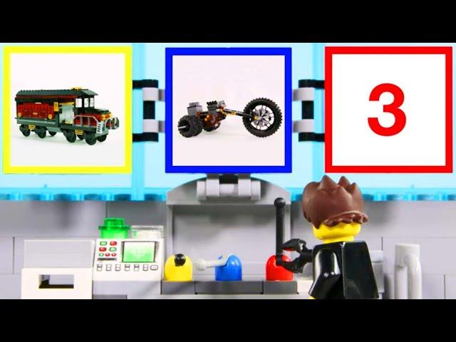 LEGO Experimental Vehicle | Train-Bike Hybrid?! | STOP MOTION | Billy Bricks