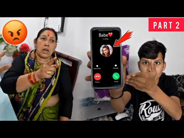 Piyush Pakda Gaya Girlfriend Se baat karte huye  || Sourav Joshi vlogs