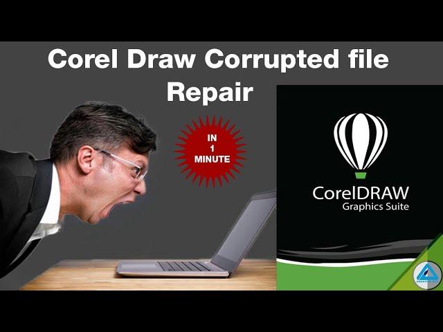 Coreldarw corrupted file repair Hindi tutorial