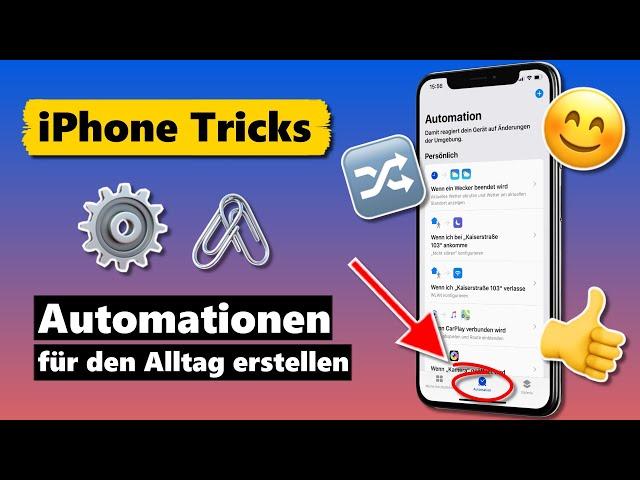 iPhone Automationen erstellen - 5 Beispiele für den Alltag ️