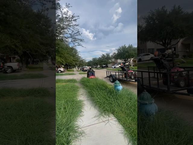 Satisfying Mowing