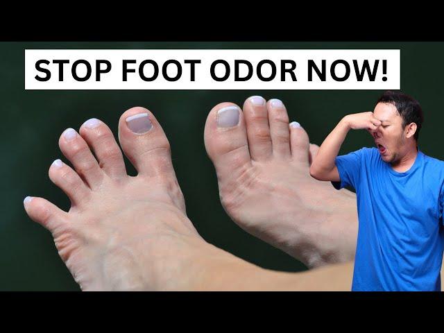 4 WAYS to STOP FOOT ODOR FAST!