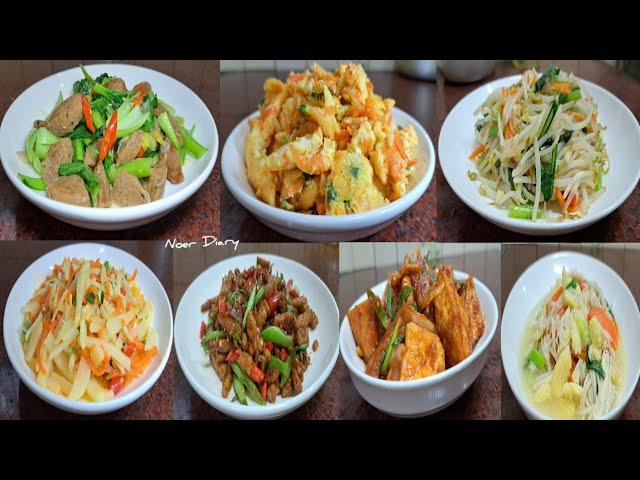 7 RESEP MASAKAN SEHARI HARI UNTUK SEMINGGU ‼️ KELUARGA PASTI SUKA