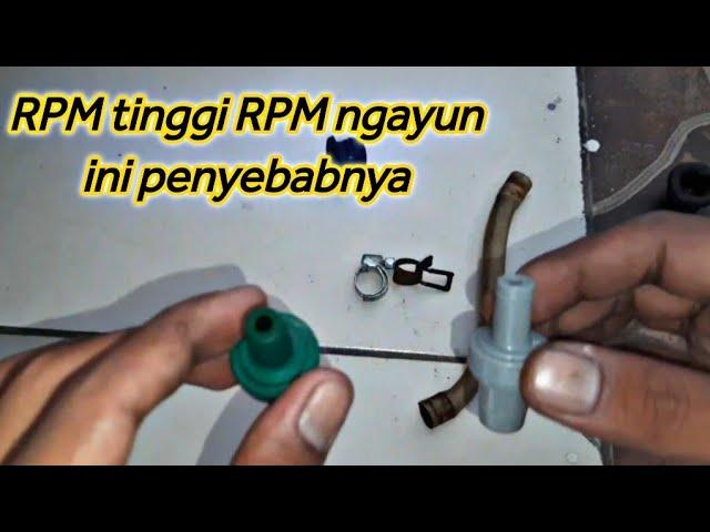 cara ganti pcv valve dan ciri-ciri pcv valve rusak great corolla (all new)