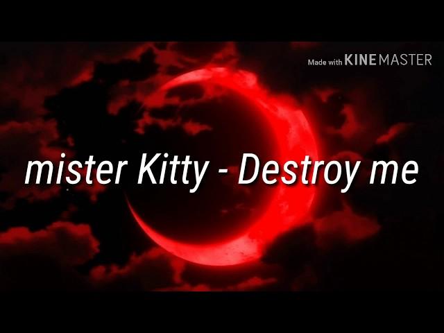 Mister Kitty - Destroy me | Sub. Español