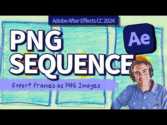 How To Export PNG Sequences in After Effects