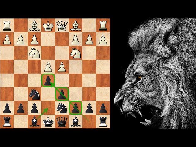 The most DECEIVING opening? The BLACK LION chess opening!