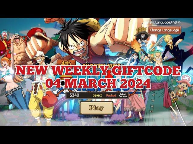 PIRATE ADVANCE OCEAN FANTASY : NEW WEEKLY GIFTCODE FOR 04 MARCH 2024