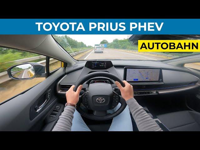 Toyota Prius PHEV (2024) - Autobahn TOP SPEED + Walkaround