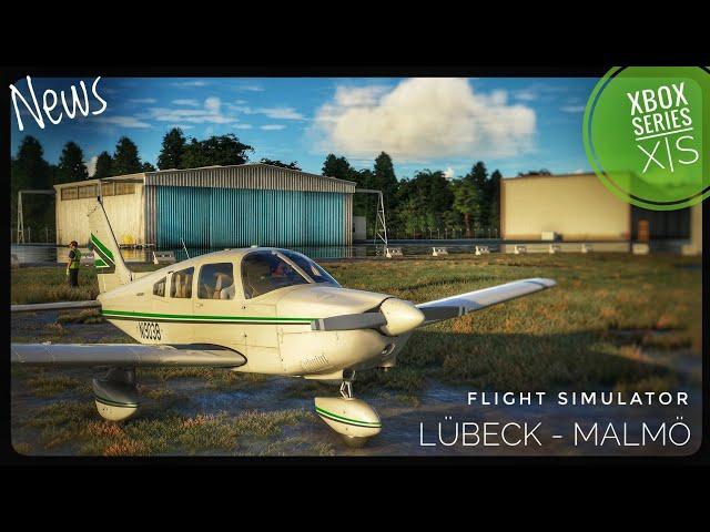 Flight Simulator 2020 | Lübeck - Malmö | Xbox Series X | Piper Pa 28 Archer II | Update News
