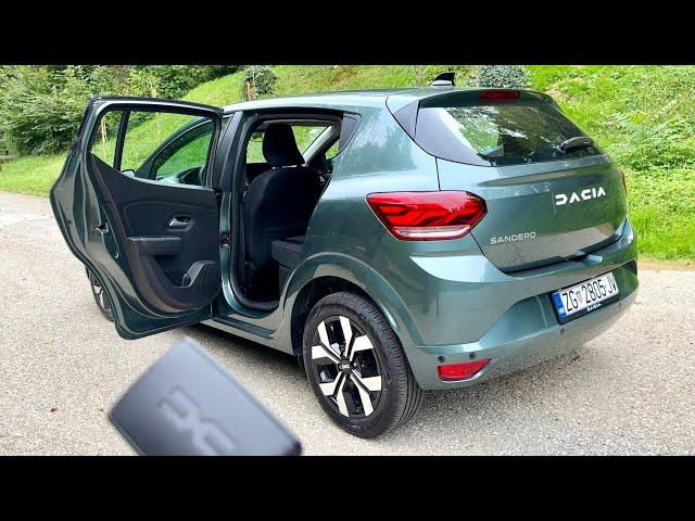 New DACIA SANDERO 2024/2025 (UPGRADED MODEL) - PRACTICALITY test & TRUNK SPACE (JOURNEY)