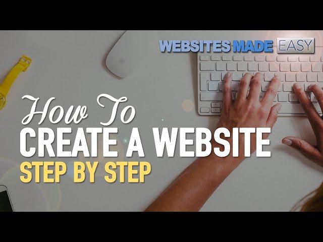 How to create a website - Killer!