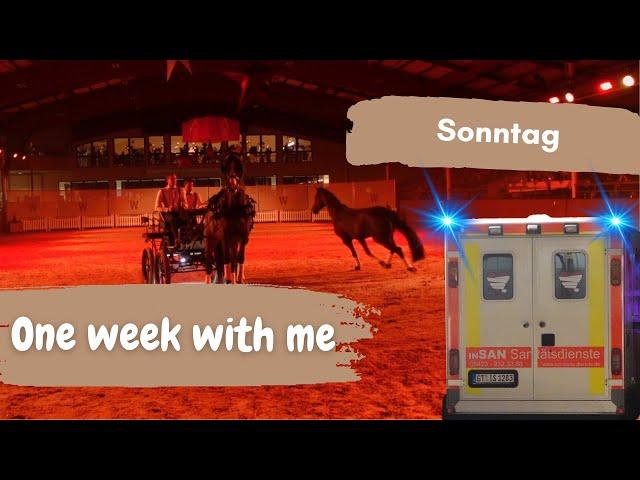 One week with me - Vor der Show beim Sanitäter