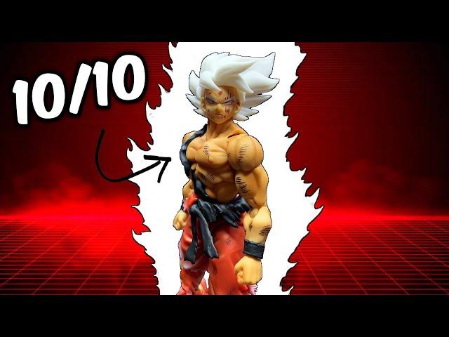 This NEW Goku Figure is a MUST HAVE (Black Hole Toys Manga Colors)