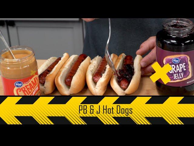 Recipe for Disaster: PB & J Hot dogs