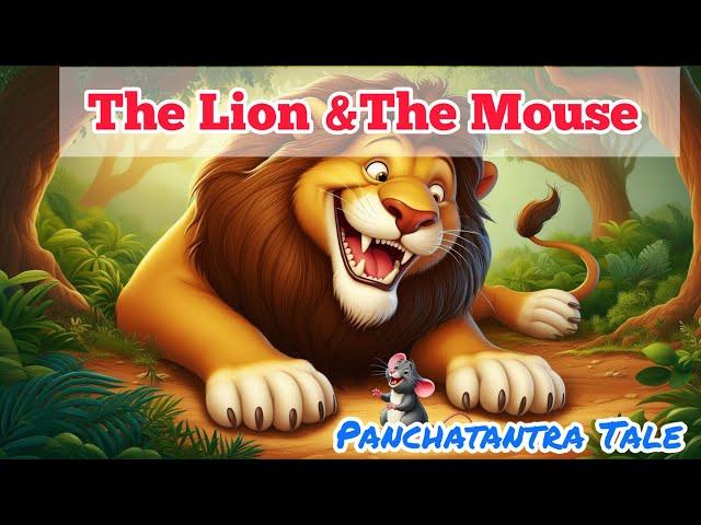 Lion and mouse | Panchatantra stories for kids | English moral story | bedtime stories for kids #ai