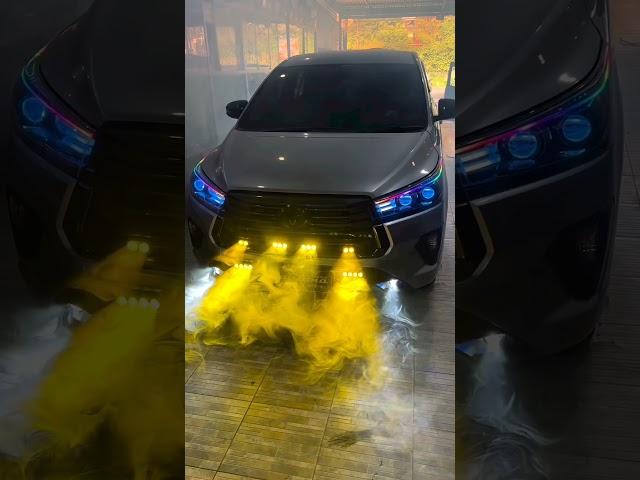 innova crysta modified lighting #car #car #short #shorts#shortvideo #trending