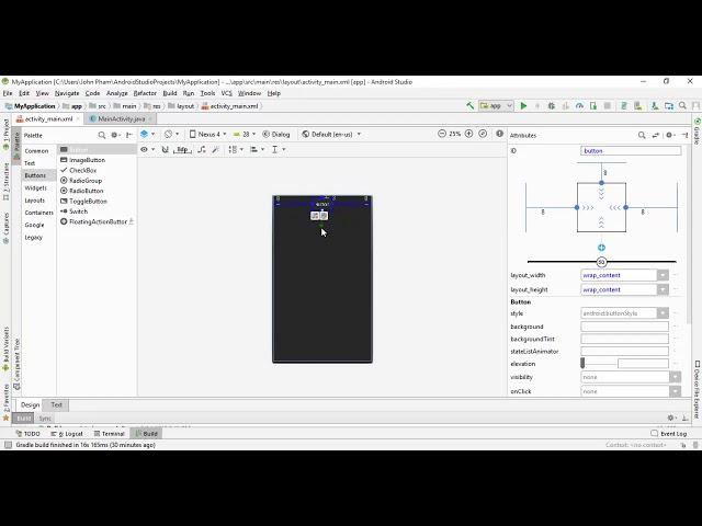 Missing constraints in constraint layout  Android- Mẹo Vặt