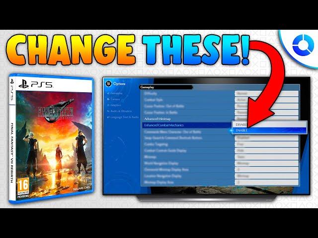 Change These Final Fantasy 7 Rebirth Settings Before Playing!
