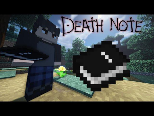 Death Note in Minecraft