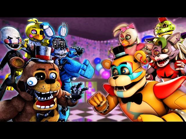 FNAF: Security Breach vs Withered Toy Animatronics