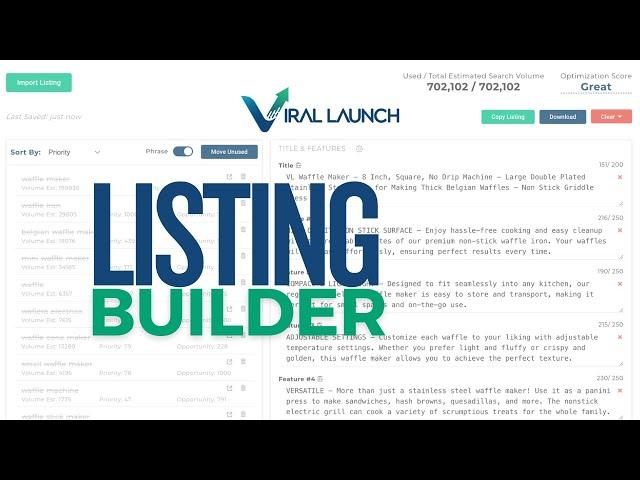 Listing Builder Beginner Tutorial