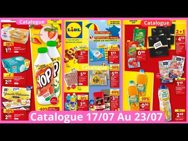 Lidl Catalogue De La Semaine Prochaine Arrivage Lidl Catalogue Lidl 17/07 Au 23/07