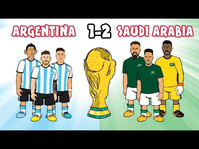 Argentina lose to Saudi Arabia! (World Cup 2022 Goals Highlights)