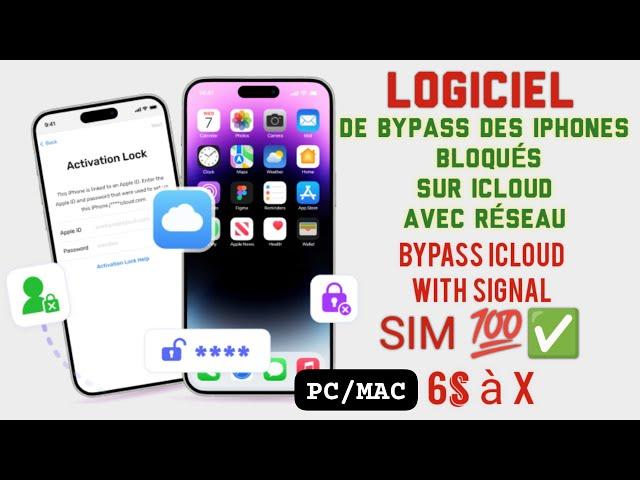 #logiciel de Bypass #icloud  avec Réseau PC et Mac #meilleurs #formation #astuce #smartphone #tech