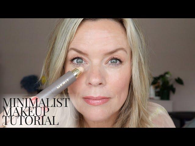 A Minimalist Makeup Tutorial with products that feel like skincare.