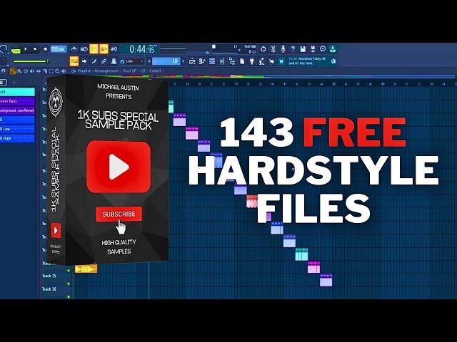 Free Hardstyle Sample Pack | 1k Subs Special Sample Pack