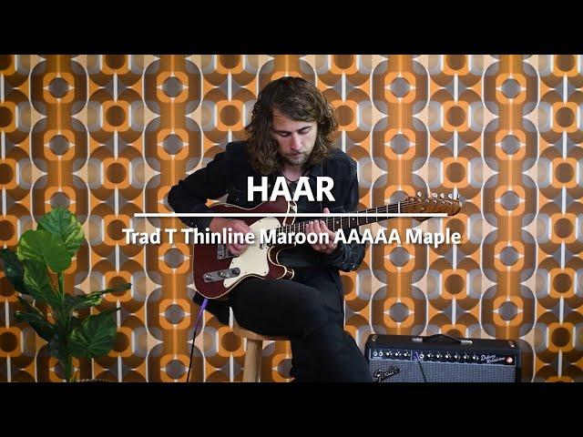 Haar Trad T Thinline Maroon played by Jim Zwinselman | Demo @ TFOA