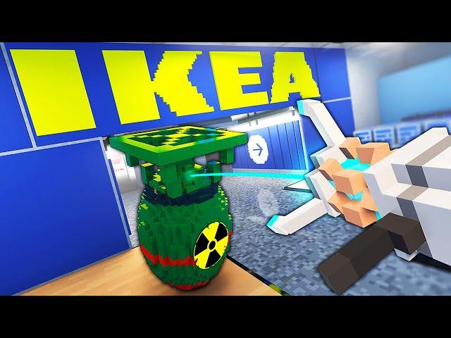 Destroying IKEA with a Mini NUKE - Teardown Mods Gameplay