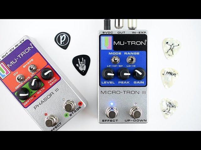 Mu-Tron Micro-Tron III Envelope Filter Demo