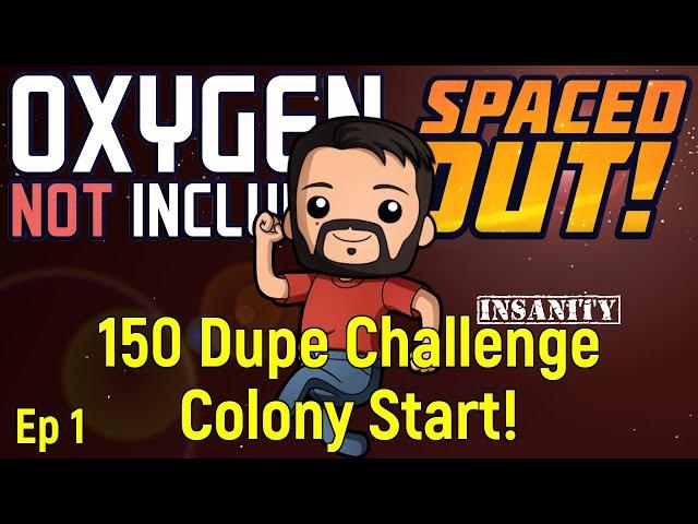 Colony Start! | 150 Dupe Challenge | ONI Spaced Out