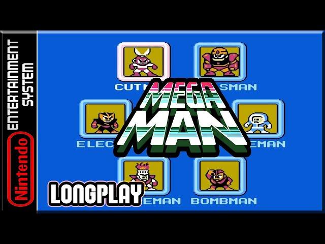 Mega Man - Full Game 100% Walkthrough | Longplay - NES