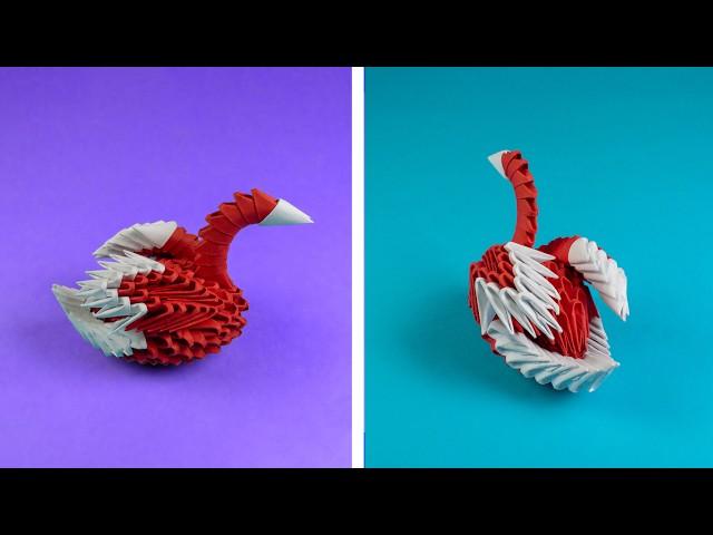 How to Make a 3D Origami Swan – Step-by-Step Instructions!