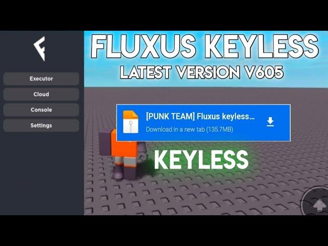 [ NEW ] Roblox Keyless Executor ( fluxus keyless) - mediafire 