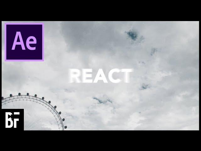 Text, Shapes, Images React to Music - After Effects