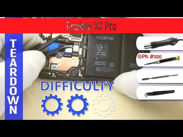 Realme X2 Pro RMX1931  Teardown Take apart Tutorial