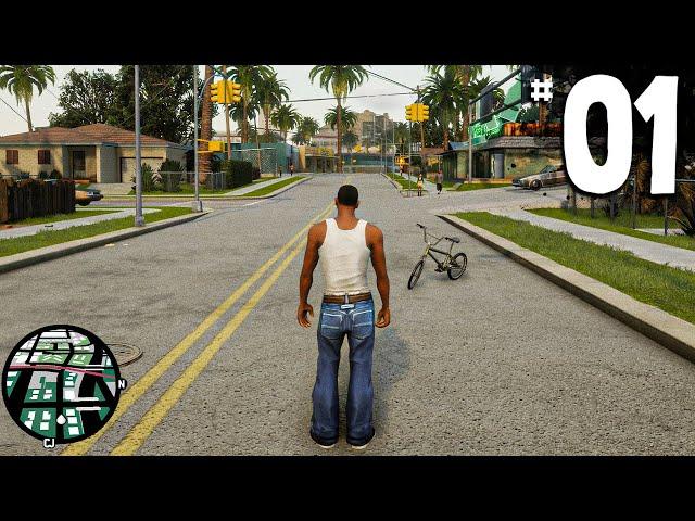 GTA San Andreas Definitive Edition - Part 1 - HERE WE GO AGAIN..