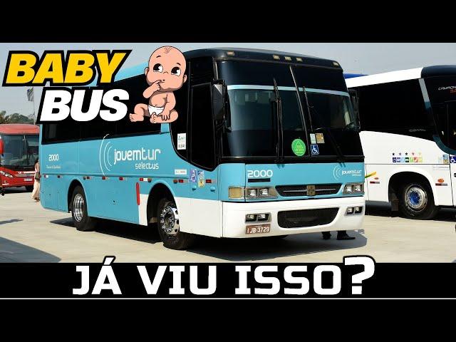 NUNCA VI UM ÔNIBUS RODOVIÁRIO TÃO PEQUENO. BABY BUS BUSSCAR EL BUSS 320