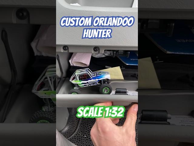 Custom Orlandoo Hunter with brushless system micro crawler scale 1:32 Ultra4 based on OH32X01