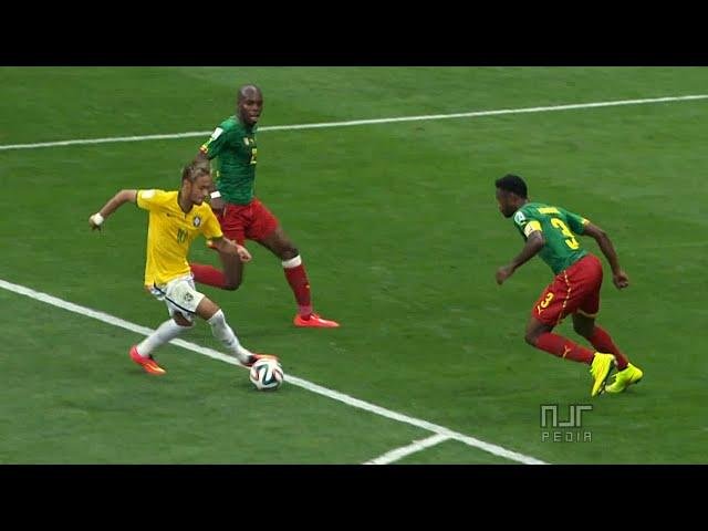 Neymar vs Cameroon – 2014 World Cup / Group Stage | NEYMAR'S BRACE SECURED BRAZIL AS GROUP LEADERS!