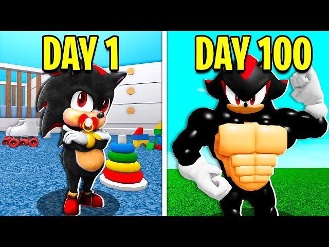 100 DAYS As SHADOW! (Roblox)