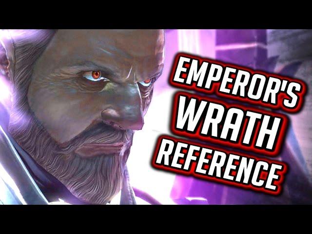 SWTOR KOTET ► Emperor's Wrath Reference for the Sith Warrior (Ch. 9 Ending)