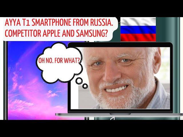 AYYA T1 smartphone from Russia. Competitor Apple and Samsung?