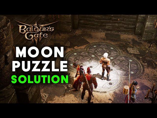 How to solve the Moon Stone Puzzle for Find the Nightsong in Baldur's Gate 3